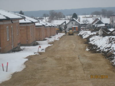 Vystavba RD, Komunik†cie